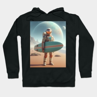 Space Surfer Red Planet Hoodie